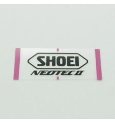 Recambio Shoei Logo Posterior Neotec 2 Negro |090NE2RSTBLK|