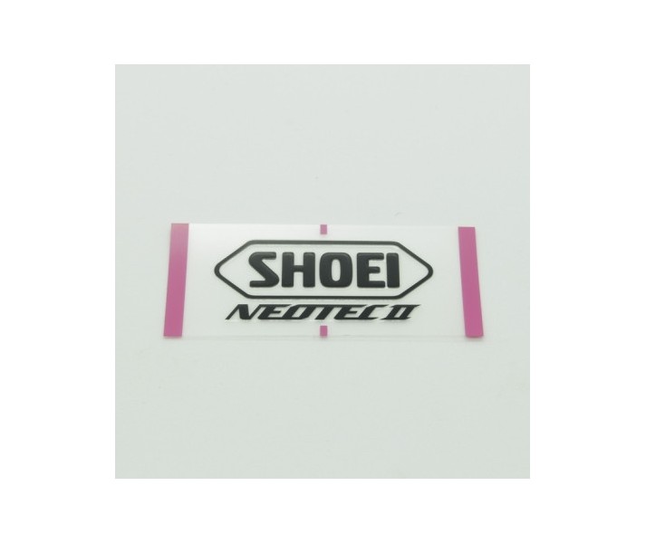 Recambio Shoei Logo Posterior Neotec 2 Negro |090NE2RSTBLK|