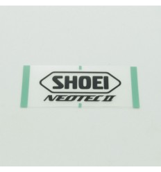 Recambio Shoei Logo Posterior Neotec 2 Negro Mate |090NE2RSTMTBLK|