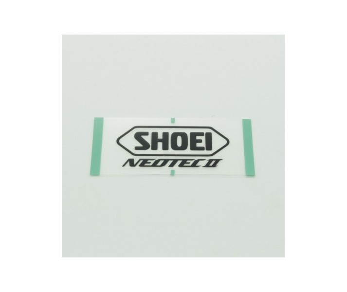 Recambio Shoei Logo Posterior Neotec 2 Negro Mate |090NE2RSTMTBLK|