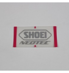 Recambio Shoei Logo Posterior Neotec Gris Plata |090NEORSTSLV|