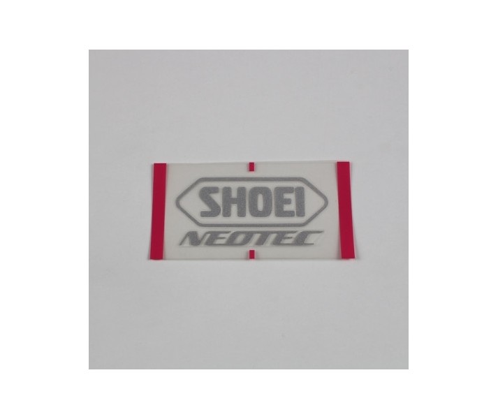 Recambio Shoei Logo Posterior Neotec Gris Plata |090NEORSTSLV|