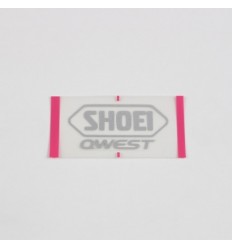 Recambio Shoei Logo Posterior Qwest Gris Plata |090QSTRSTSLV|