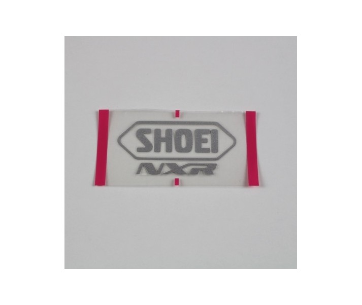 Recambio Shoei Logo Posterior Nxr Gris Plata |090120STCSLV|