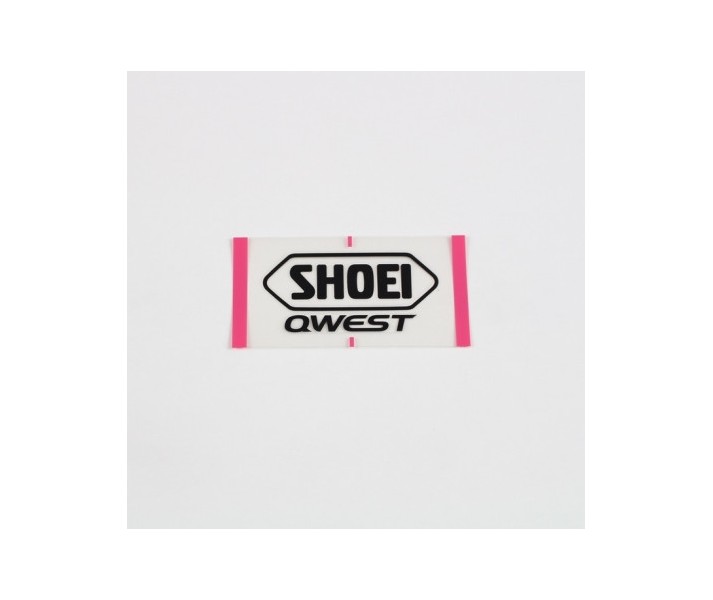 Recambio Shoei Logo Posterior Qwest Negro |090QSTRSTBLK|