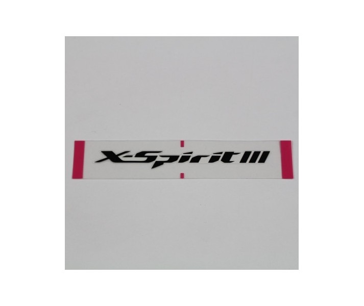 Recambio Shoei Logo Posterior X-Spirit 3 Negro |09014STCBLK|