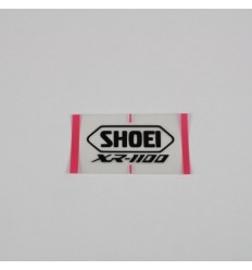 Recambio Shoei Logo Posterior Xr-1100 Negro |090110STCBLK|