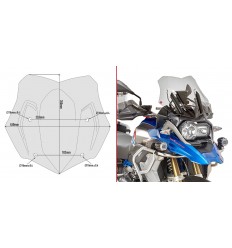 Cúpula Givi Para Bmw R Gs 1200 16a17 |D5124B|