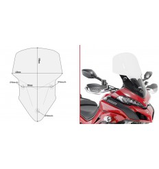 Cúpula Givi Para Ducati Multistrada 1200 15