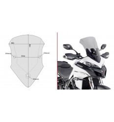 Cúpula Givi Para Ducati Multistrada 950-1200 17-15a17