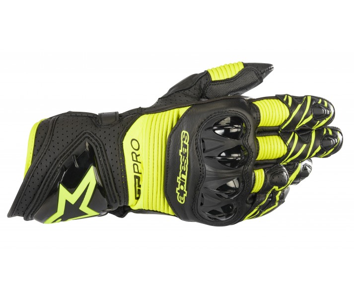 Guantes Alpinestars Gp Pro R3 Gloves Negro Amarillo Fluor |3556719-155|