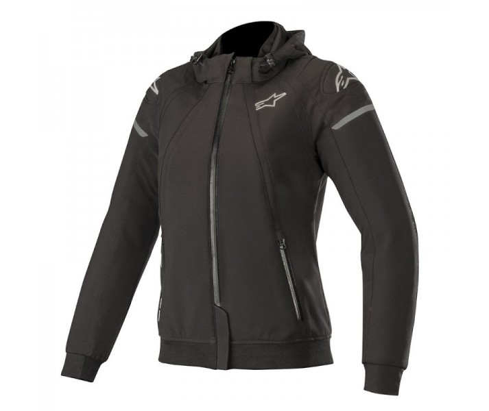 Sudadera Alpinestars Mujer Stella Sektor Tech Hoodie Negro Carbon|4210519-103|