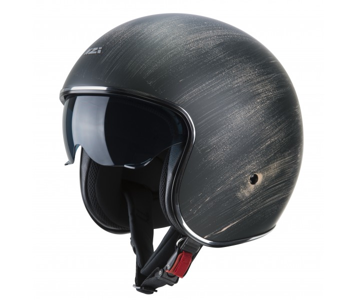 Casco Nzi Rolling3 Sun Graphics Negro Oxidado