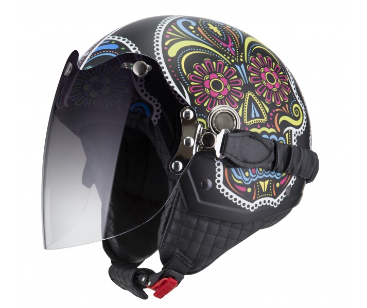 Casco Nzi Tonup Visor Graphics Survival Mate