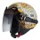 Casco Nzi Tonup Visor Graphics Feel Brillante