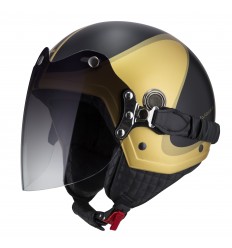 Casco Nzi Tonup Visor Graphics Racever Mate