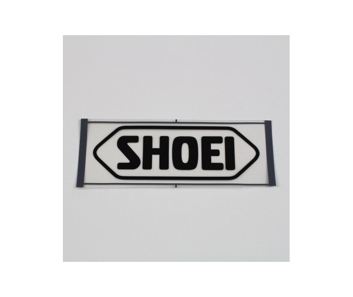 Recambio Shoei Logo Frontal 95Mm Gris Plata |090HL95SLV|