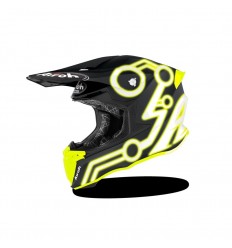 Casco Integral Airoh Twist 2.0 Neon Amarillo Mate |PAI34A13TW2NY|