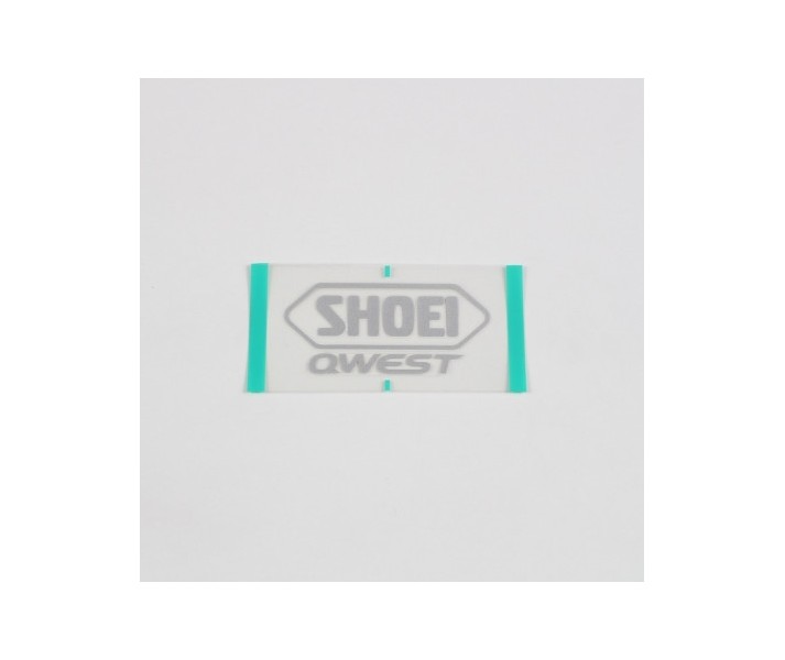 Recambio Shoei Logo Posterior Qwest Gris Mate |090QSTRSTMTSLV|