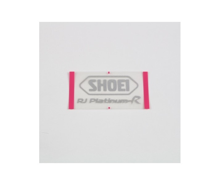 Recambio Shoei Logo Posterior Rj Platinum-R Gris Plata |090RJPLSTSLV|