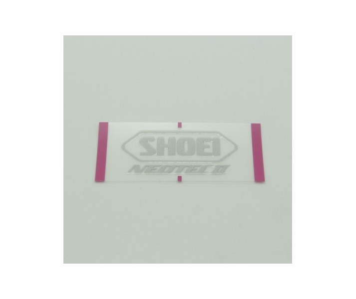 Recambio Shoei Logo Posterior Neotec 2 Gris Plata |090NE2RSTSLV|