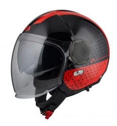 Casco Nzi Ringway Duo Slash Negro Rojo |150323A198|