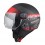 Casco Nzi Capital Vision Plus Negro Rojo |150321A220|