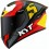 Casco Integral Kyt TT Course Flux Negro/Amarillo |10204600|