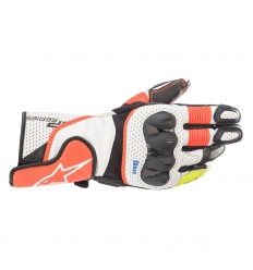 Guantes Alpinestars Sp-2 V3 Blanco Rojo |3558221|