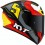 Casco Integral Kyt TT Course Flux Negro/Amarillo |10204600|