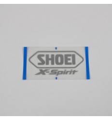 Recambio Shoei Logo Posterior X-Spirit Gris Plata |090SPSETSLV|