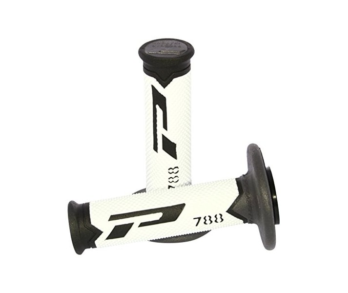 Par Puños Pro-Grip Cross Tricolor Negro/Blanco/Negro 2016