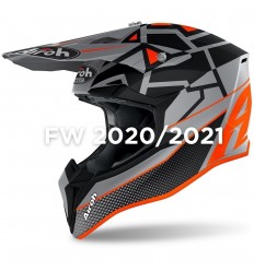 Casco Infantil Airoh Wraap Mood Naranja Mate |WRM32Y|