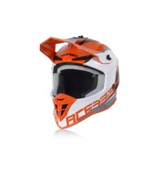 Casco Acerbis Linear Blanco Naranja |0024473.203|