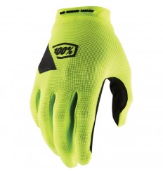 Guantes 100% Ridecamp Amarillo Fluor |33305756|