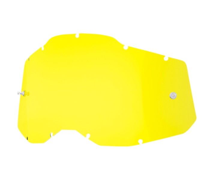 Lente 100% De Protección Accuri 2/Racecraft 2/Strata Yellow|26020904|