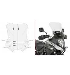 Cúpula Givi Completa Para Suzuki Dlv Strom 650 17