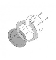 Kit Adaptador Givi Tanklock Para P/Xs319 Benelli Leoncino 500 17