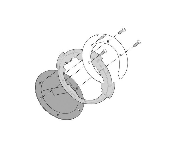 Kit Adaptador Givi Tanklock Para P/Xs319 Benelli Leoncino 500 17