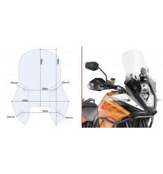 Cúpula Givi Para Ktm Adventure-R 1190 13