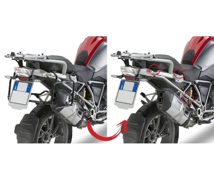 Portamaletas Lateral F/Rapida Bmw R Gs 1200 13a14