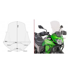 Cúpula Givi Para Kawasaki Versys X 300 17