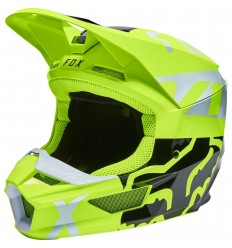 Casco Fox V1 Skew Amarillo Fluor |27999-130|