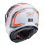 Casco Caberg Integral Mate Blanco Naranja Fluo Antracita |34900520|