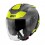 Casco Givi Jet X25 Target Titanio Negro Amarillo |HX25FTGTB54|