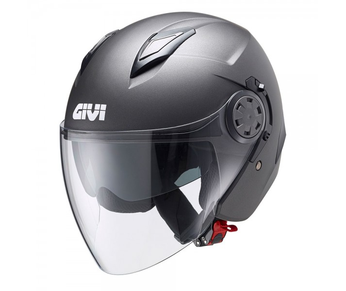 Casco Givi Jet 123 Stratos Solid Titanio Mate |H123BG76854|