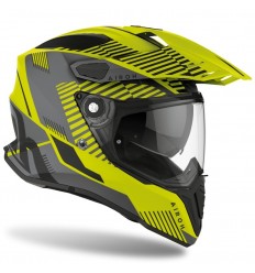 CASCO AIROH COMMANDER BOOST AMARILLO MATE |PAI10A13111O£|