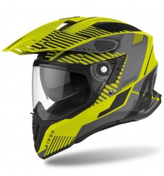 CASCO AIROH COMMANDER BOOST AMARILLO MATE |PAI10A13111O£|