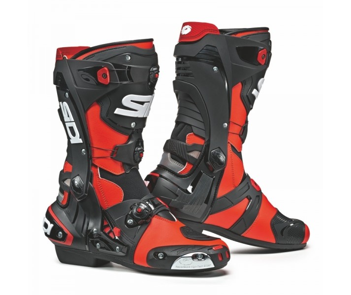 Botas Sidi Rex Rojo Fluor Negro |BOSRA0000241|