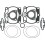 Pro-Formance Top End Engine Gasket Set WINDEROSA /09340844/